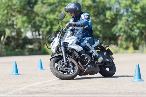 Motorrijbewijspoint Heeze motor rijtest